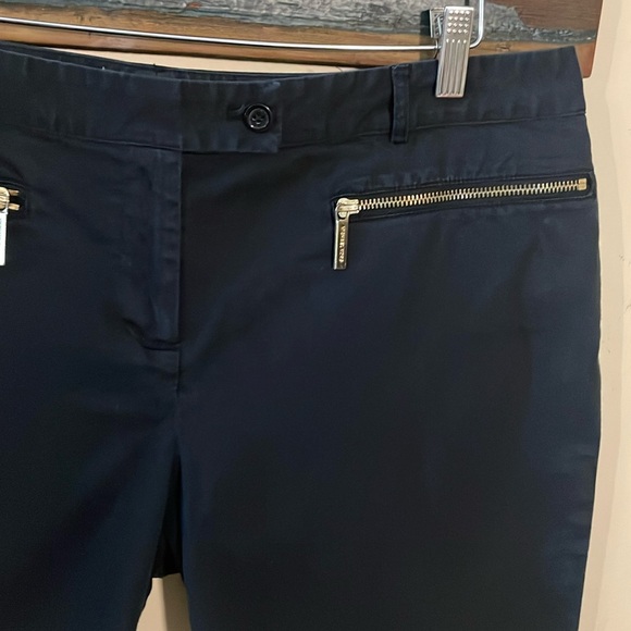 Michael Michael Kors Black Zipper Shorts Size 14 - Picture 5 of 13